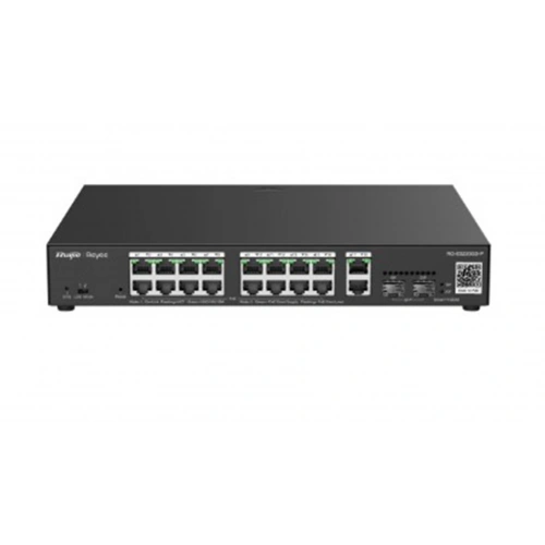 Ruijie-reyee Rg-es220gs-p 16 Port Poe+ 10-100-1000 Mbps + 2 Port Sfp + 2 Port Uplink Yönetilebilir