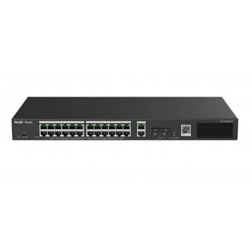 Ruijie-reyee Rg-es228gs-lp 28 Port 10-100-1000 Yönetilebilir 2sfp 2gigabit Uplink 24port Poe+(250w)