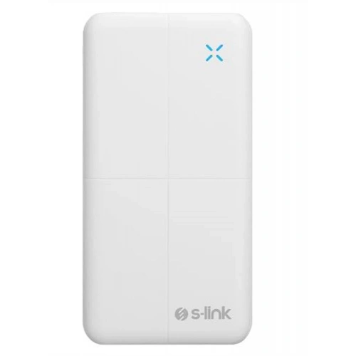 S-link Ip-g12n 10000mah Micro+usb+ Type-c Giriş+çıkış Beyaz. Taşınabilir Pil Şarj Cihazı Powerbank