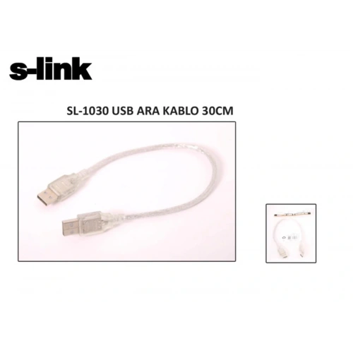 S-link Sl-1030 Usb2.0 30cm Usb To Usb Kablosu