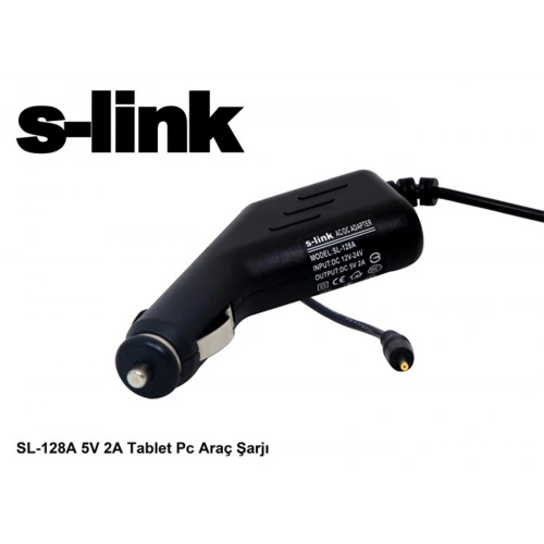 S-link Sl-128a 5v 2a Tablet Pc Araç Şarj Adaptörü