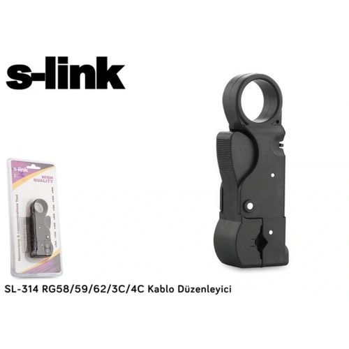 S-link Sl-314 Rg58-59-62-3c-4c Kablo Ucu Soyucu