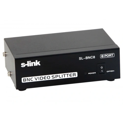 S-link Sl-bnc8 8 Ports Bnc Splitter