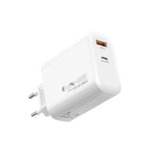 S-link Sl-ec68 45w Gan Pd 30w - Qc 18w Type Type Usb-c +usb A Hızlı Beyaz Ev-notebook Şarj Adaptör