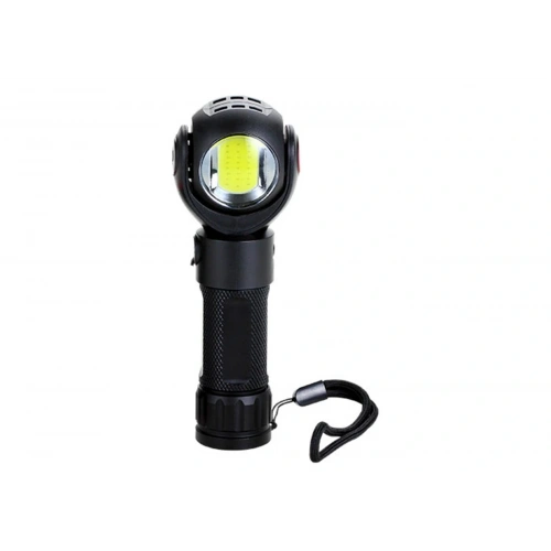 S-link Sl-f860 3w Cob+3w Led Pilli Dönebilen Çift Başlıklı Manyatik Tutuculu El Feneri