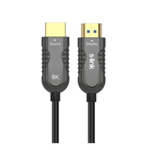 S-link Sl-hm8k030 Hdmı To Hdmı 30m V2.1 8k60 Hz 4k 120hz Fiber Kablo