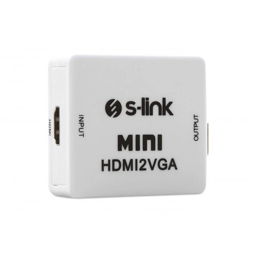 S-link Sl-hvc10 Hdmı To Vga + Audio Çevirici