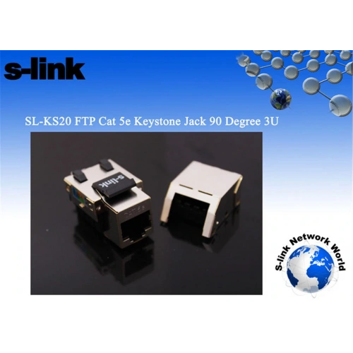 S-link Sl-ks20 Ftp Cat5e Kestone Jack3u 90 Dek