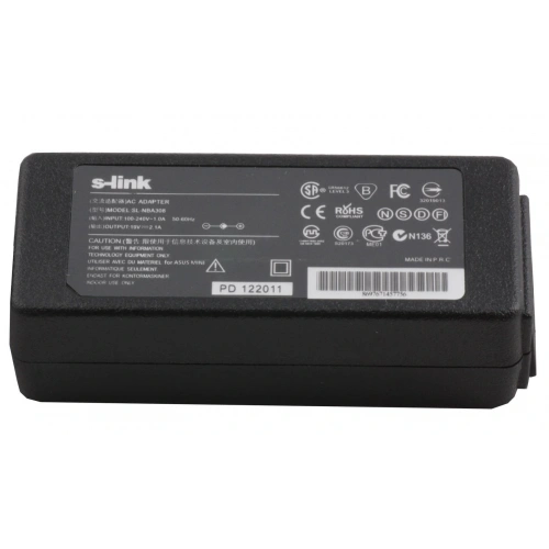 S-link Sl-nba308 40w19v 2.1a 2.5-0.7 Notebook Adaptörü