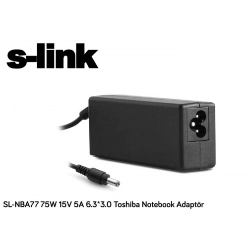 S-link Sl-nba77 75w 15v 5a 6.3-3.0 Notebook Adaptörü