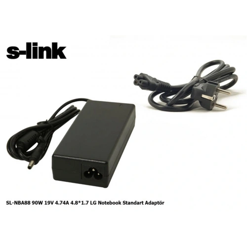 S-link Sl-nba88 90w 19v 4.74a 4.8-1.7 Lg Notebook Adaptörü