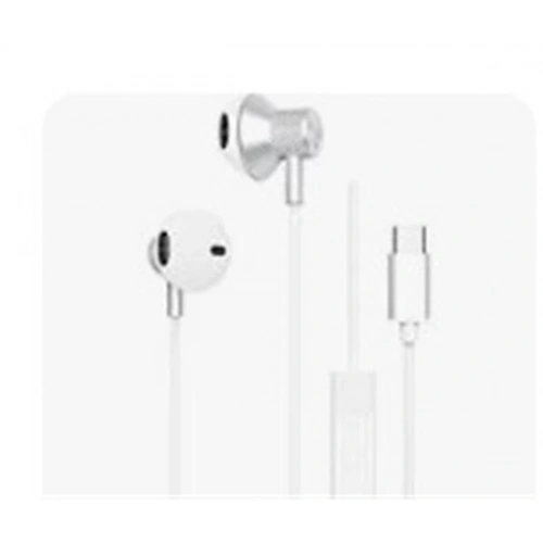 S-link Sl-tpk05 Typec Telefon Uyumlu Metal Beyaz Kulak İçi Mikrofonlu Kulaklık