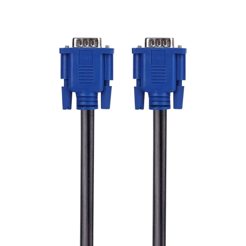S-LINK SL-VGA19, 15Pin, İki Ucu Erkek, 5mt, VGA Kablosu