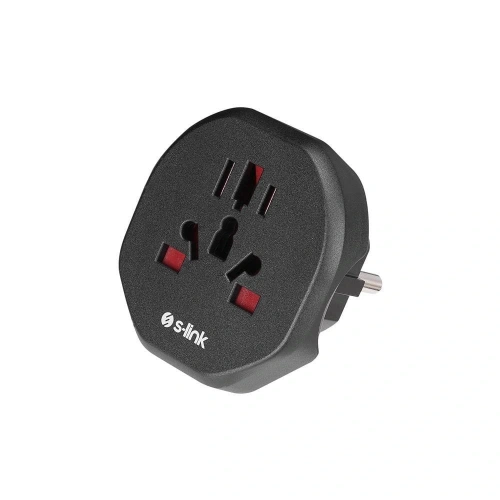 S-link Sw-kc019 Universal - Türk Çevirici Çevirici Priz Adaptör