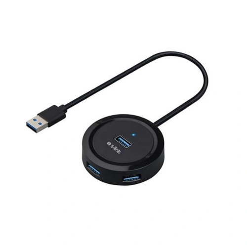 S-link Swapp Sw-u300 4 Port Usb 3.0 Gri Hub