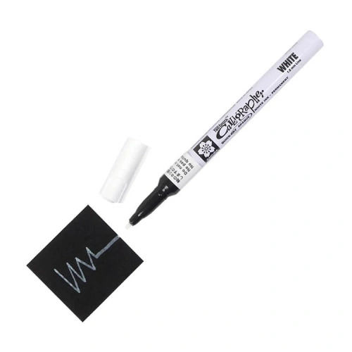 Sakura Pen-Touch Fine 1.8 mm Beyaz Kaligrafi Kalemi