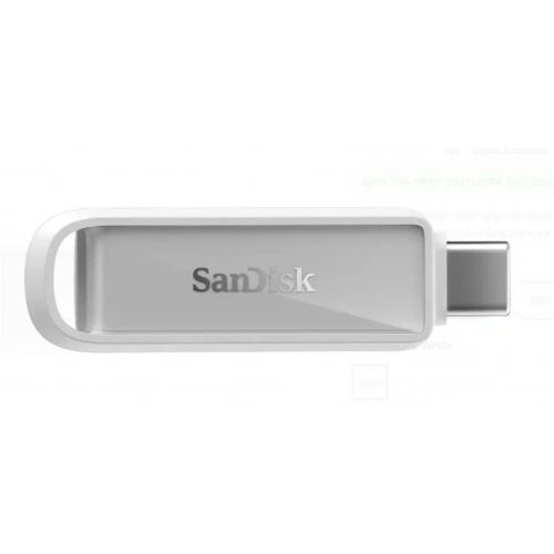 Sandisk Sdıxs0n-256g-gn6ne 256gb Phone Drive With Usb-c-128gb (arctic White) Flash Bellek
