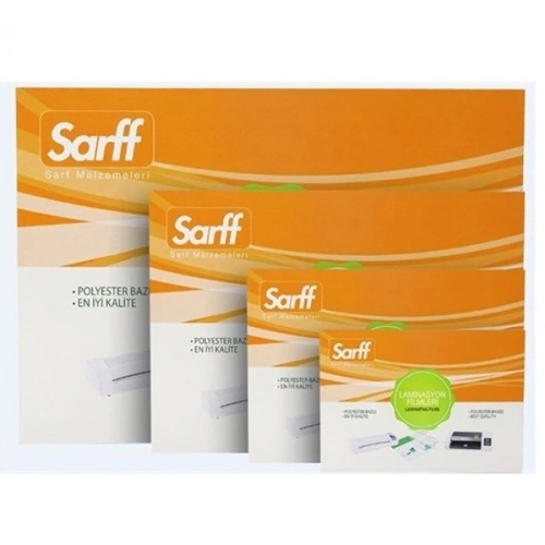 Sarff Laminasyon Filmi Sıcak A4 125 Mıc 15309016