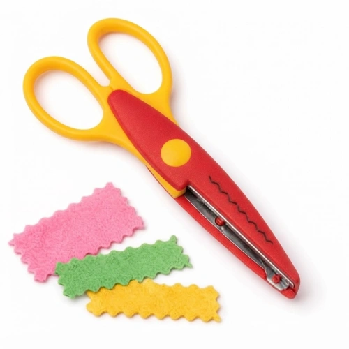 Scissors 1606 ZigZag Sufle Şekilli Makas