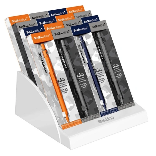 Scrikss Matri-x Versatil 16 Lı Stand 0.7 Mm Yeni Renkler