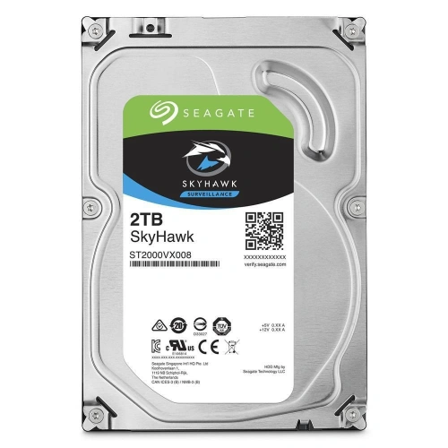 Seagate 2tb St2000vx008 Skyhawk 3,5 64mb 5900rpm St2000vx008 Harddisk (ithalat)