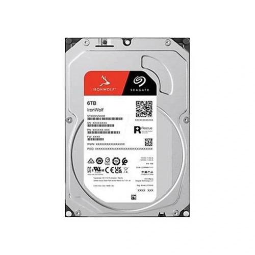 Seagate 6tb Ironwolf 256mb 5400rpm 3.5 Sata 3.0 Nas St6000vn006 Harddisk