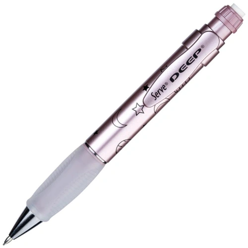 Serve Versatil Kalem Deep 0.7 Mm Met Roze Ay-yıldız