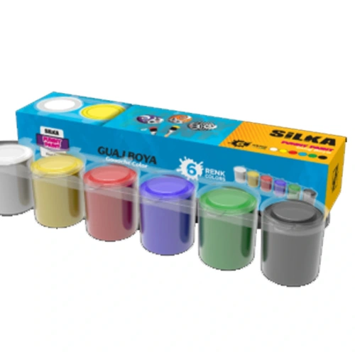 Silka Guaj Boya 6 Renk 6 Adet G.ss6-6