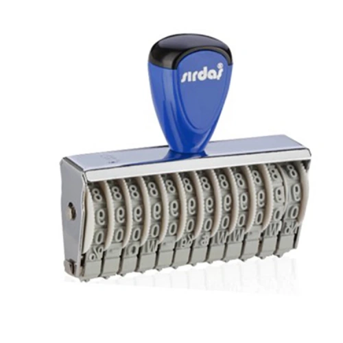 Sırdaş Numaratör Elle Çevirmeli 12 Hane 5 Mm 15512