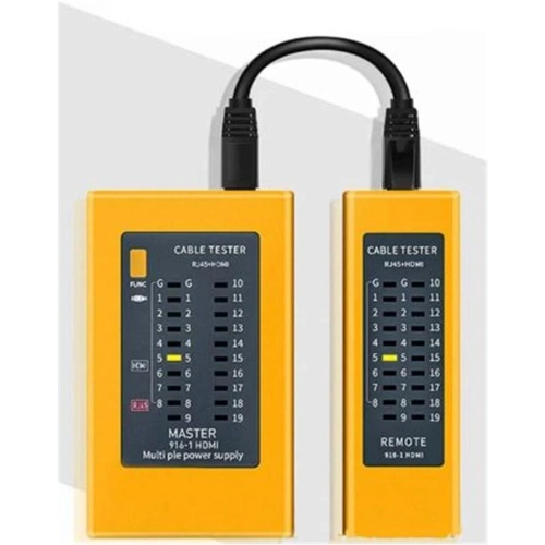 Sline HT203 HDMI Kablo Test Cihazı +RJ45 Test Cihazı