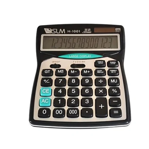 Slm Hesap Makinası Masa Üstü 14 Hane H-1001