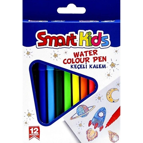 Smart Kids Keçeli Kalem 12 Li 3560