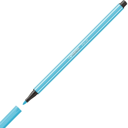 Stabilo Keçe Uçlu Boya Kalemi 1 MM Fosforlu Mavi 68/031