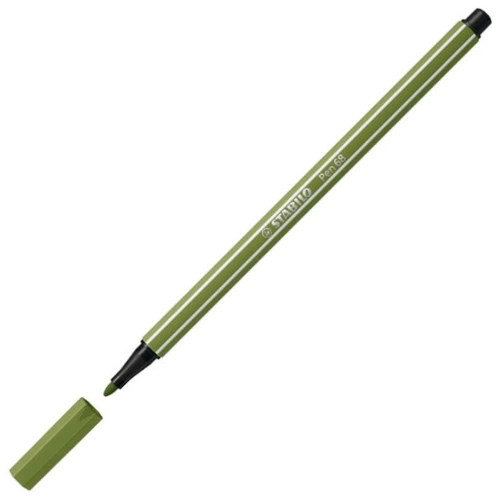 Stabilo Keçe Uçlu Boya Kalemi  1 MM Yosun Yeşili 68/35