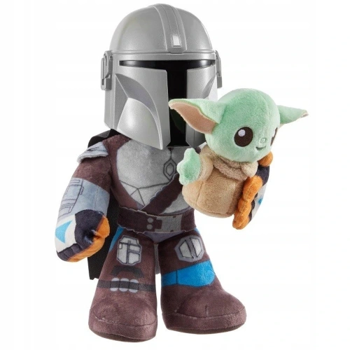 Star Wars Mandalorian Sesli Peluş Figür Mtl-hnt52