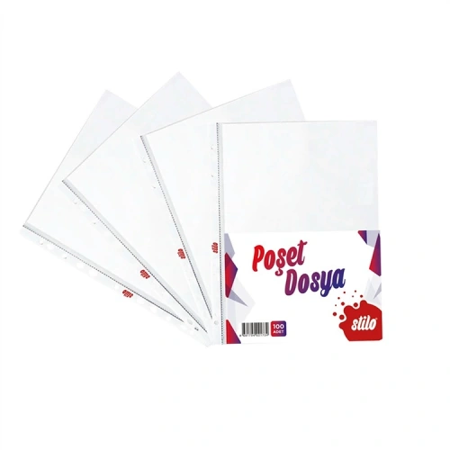 Stilo Poşet Dosya 30 Mikron 100 lü