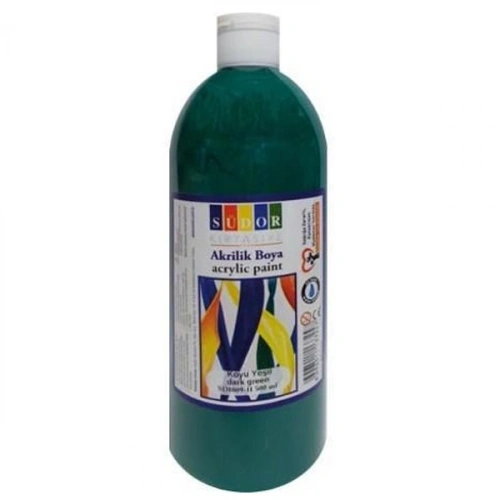 Südor Akrilik Boya 500 ML Koyu Yeşil SD1009-11