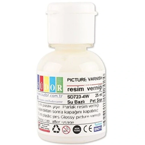 Südor Resim Verniği Su Bazlı 25 Ml Sd723-4w