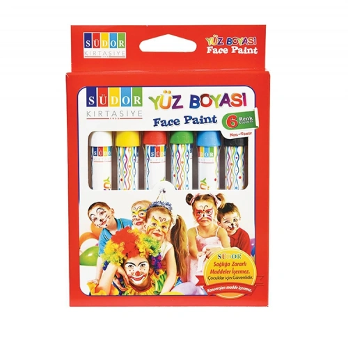 Südor Yüz Boyası 6 Renk YB01