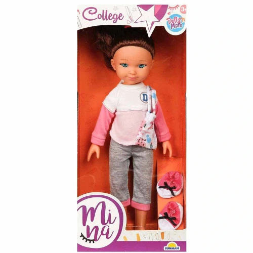 Sunman Oyuncak Mina College Bebek 35 Cm