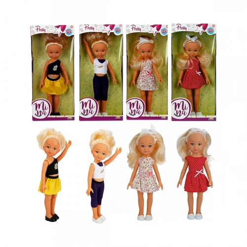 Sunman Oyuncak Pretty Mina Bebek 35 Cm S02030031