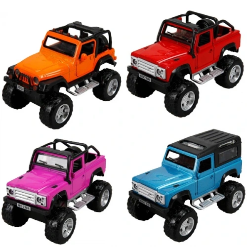 Sunman Oyuncak Sesli Ve Işıklı Metal Araba Safarı Jeep 13 Cm Fy80708