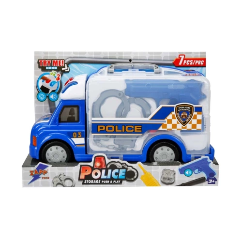 Sunman Oyuncak Sesli Ve Işıklı Oyun Set Polis Aracı Çantalı 7 Parça 661-373