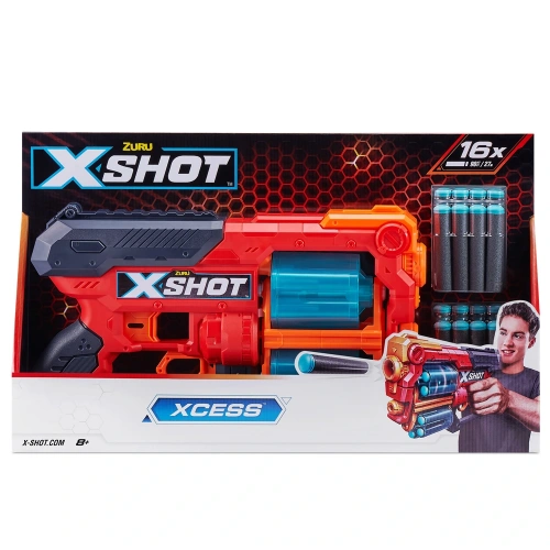 Sunman Oyuncak Sünger Atan Silah Zur-x-shot Excel-vıgılante 24 Mermili