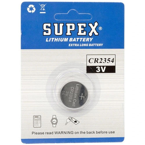 Supex Cr2354 3v Lityum Tekli Paket Pil