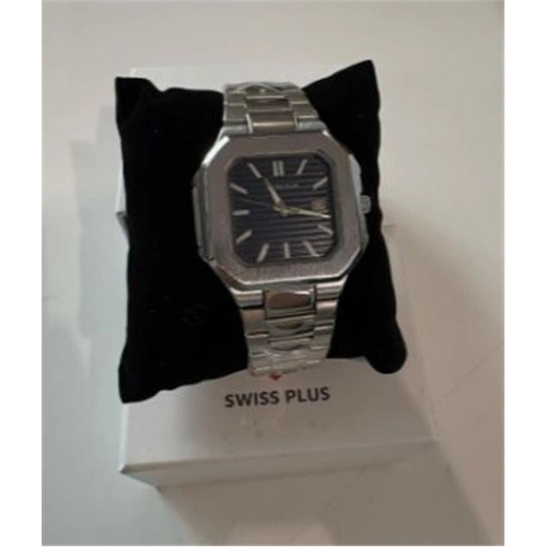 Swiss Plus Man Watch Premium Seri Model-5 Rs23146 Blue-silver
