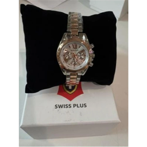 Swiss Plus Woman Watch Model-1 St0730abl Rose Gold-silver