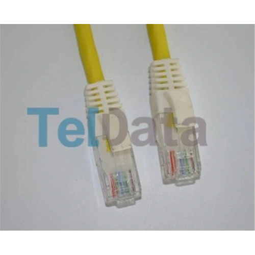 Teldata Tld-030yy Cat6 0.30mt Sarı Utp Patch Kablo