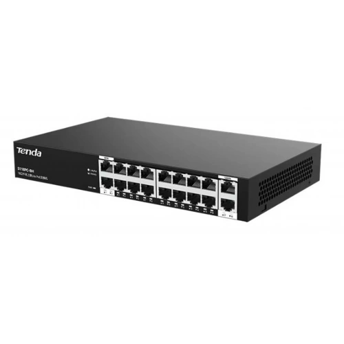 Tenda S218gpc-bh16fe Poe+ Port 167w 2x Ge Uplink Switch