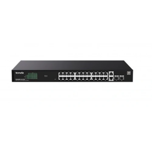 Tenda Teg2228p-24-410w 24 Port 10-100-1000 + 2 Port Sfp + 2 Port Uplink Cloud Yönetilebilir